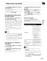 Предварительный просмотр 169 страницы Pioneer DEH-P510UB - Premier Radio / CD Operation Manual