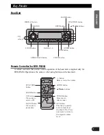 Предварительный просмотр 5 страницы Pioneer DEH-P5200 Operation Manual