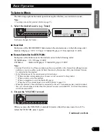 Предварительный просмотр 9 страницы Pioneer DEH-P5200 Operation Manual