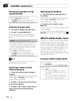 Preview for 18 page of Pioneer DEH-P5200HD Operation Manual