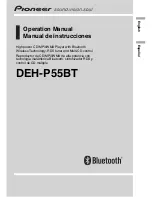 Pioneer DEH-P55BT Operation Manual preview