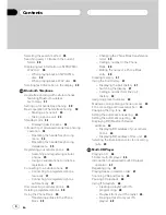 Предварительный просмотр 4 страницы Pioneer DEH-P55BT Operation Manual