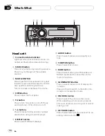 Предварительный просмотр 10 страницы Pioneer DEH-P55BT Operation Manual