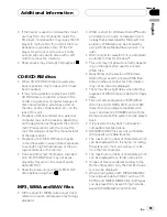 Предварительный просмотр 69 страницы Pioneer DEH-P55BT Operation Manual