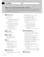 Preview for 2 page of Pioneer DEH-P5650MP Operation Manual