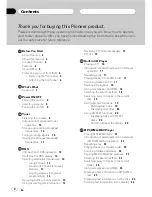 Предварительный просмотр 2 страницы Pioneer DEH-P5700MP Operation Manual