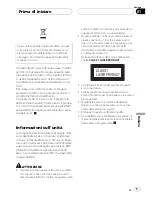 Preview for 5 page of Pioneer DEH P5800MP (Italian) Operation Manual