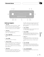 Preview for 9 page of Pioneer DEH P5800MP (Italian) Operation Manual