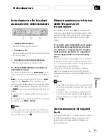 Preview for 13 page of Pioneer DEH P5800MP (Italian) Operation Manual