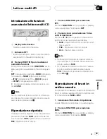 Preview for 33 page of Pioneer DEH P5800MP (Italian) Operation Manual