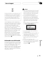 Preview for 63 page of Pioneer DEH P5800MP (Italian) Operation Manual