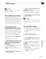 Preview for 93 page of Pioneer DEH P5800MP (Italian) Operation Manual