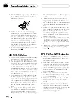 Preview for 110 page of Pioneer DEH P5800MP (Italian) Operation Manual