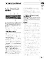 Preview for 21 page of Pioneer DEH-P5850MP Operation Manual