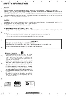 Предварительный просмотр 2 страницы Pioneer DEH-P5950IB/XN/ES Service Manual