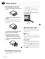 Preview for 8 page of Pioneer DEH-P6000 Operation Manual