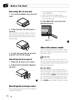 Preview for 8 page of Pioneer DEH-P600UB - Premier Radio / CD Operation Manual