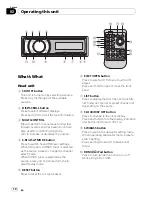 Preview for 10 page of Pioneer DEH-P600UB - Premier Radio / CD Operation Manual