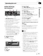 Preview for 15 page of Pioneer DEH-P600UB - Premier Radio / CD Operation Manual