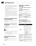 Preview for 20 page of Pioneer DEH-P600UB - Premier Radio / CD Operation Manual