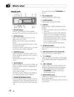 Предварительный просмотр 10 страницы Pioneer DEH-P6100BT - Radio / CD Operation Manual