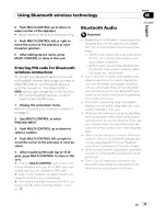 Предварительный просмотр 31 страницы Pioneer DEH-P6100BT - Radio / CD Operation Manual