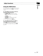 Предварительный просмотр 47 страницы Pioneer DEH-P6100BT - Radio / CD Operation Manual