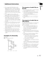 Предварительный просмотр 61 страницы Pioneer DEH-P6100BT - Radio / CD Operation Manual