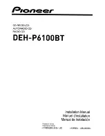 Предварительный просмотр 68 страницы Pioneer DEH-P6100BT - Radio / CD Operation Manual