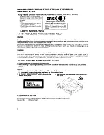 Предварительный просмотр 2 страницы Pioneer DEH-P625 Service Manual