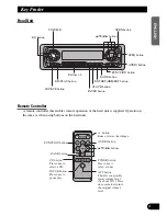 Предварительный просмотр 5 страницы Pioneer DEH-P6300, DEH-P7300 Operation Manual