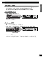 Предварительный просмотр 49 страницы Pioneer DEH-P6300, DEH-P7300 Operation Manual