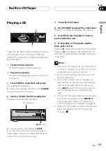 Предварительный просмотр 15 страницы Pioneer DEH-P6500 Operating Manual