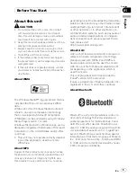 Preview for 5 page of Pioneer DEH-P65BT Operation Manual