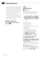 Preview for 10 page of Pioneer DEH-P65BT Operation Manual