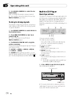 Preview for 12 page of Pioneer DEH-P65BT Operation Manual