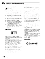 Preview for 126 page of Pioneer DEH-P65BT Operation Manual