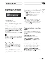 Preview for 29 page of Pioneer DEH-P6700MP Operation Manual