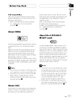 Preview for 7 page of Pioneer DEH-P6800MP Operation Manual