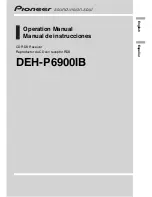 Pioneer DEH-P6900IB Operation Manual предпросмотр