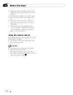 Preview for 8 page of Pioneer DEH-P6900IB Operation Manual