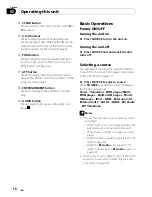 Preview for 10 page of Pioneer DEH-P6900IB Operation Manual