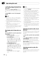 Preview for 18 page of Pioneer DEH-P690UB - Premier Radio / CD Operation Manual