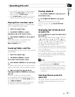 Preview for 21 page of Pioneer DEH-P690UB - Premier Radio / CD Operation Manual