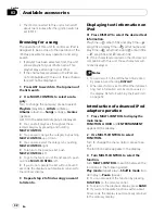 Preview for 42 page of Pioneer DEH-P690UB - Premier Radio / CD Operation Manual