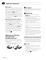 Preview for 78 page of Pioneer DEH-P690UB - Premier Radio / CD Operation Manual