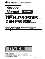 Pioneer DEH-P6950IB/XN/ES Service Manual preview