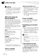 Preview for 8 page of Pioneer DEH-P7000BT XN Operation Manual