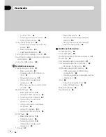 Предварительный просмотр 4 страницы Pioneer DEH-P7050BT XN Operation Manual