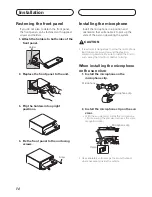 Preview for 14 page of Pioneer DEH-P710BT - Premier Radio / CD Installation Manual